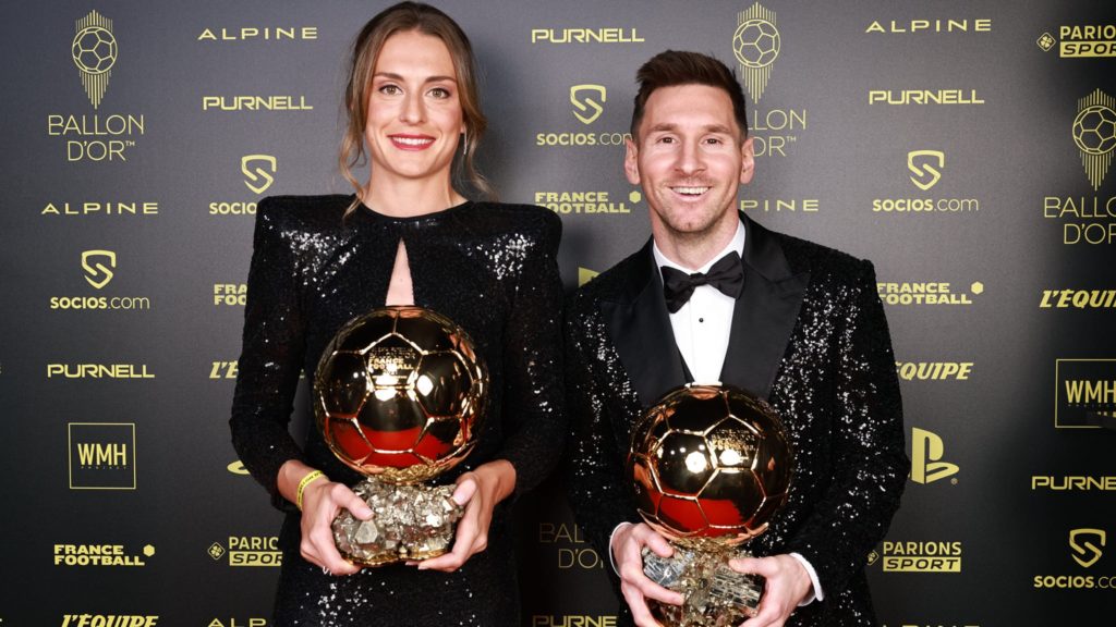 Ballon d’Or winner (female) Alexia Putellas Ikeja Bird