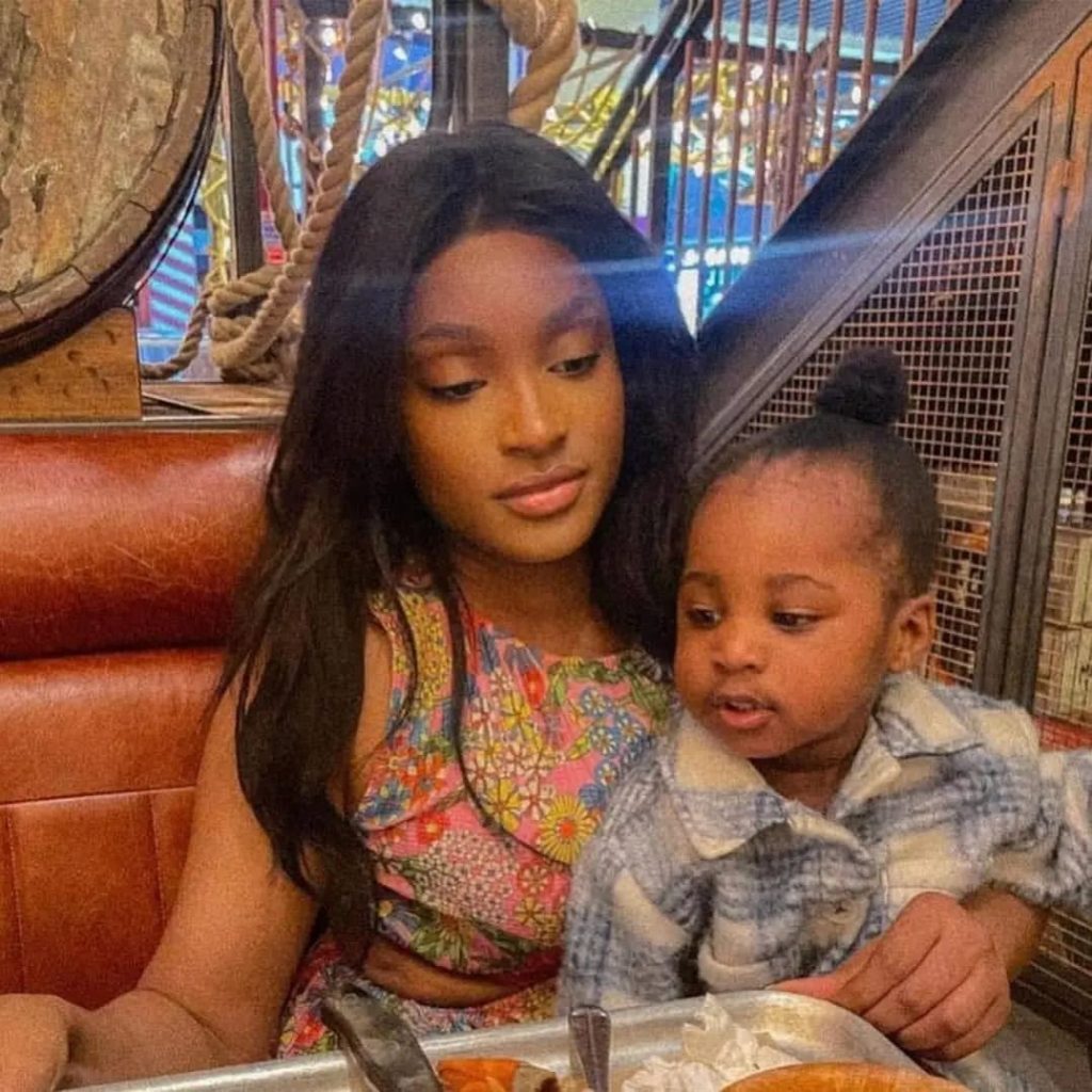 David's Alleged Baby Mama, Larissa London shares photos of her son and ...