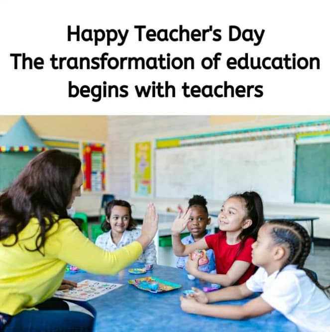 Happy Teacher's Day to our heroes - Ikeja Bird