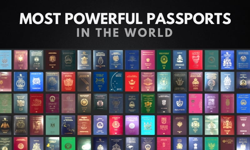 The World's Most Powerful Passports for 2023