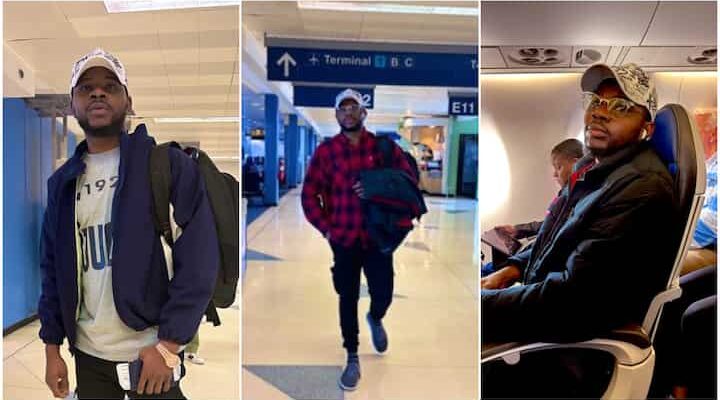 Ugochukwu Madu, a Nigerian based in the United States of America, who returned to Nigeria to participate in the elections has gone back after voting.
