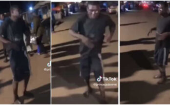 Nabbed thief forced to dance to avoid getting mobbed
