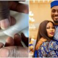 Adeniyi Johnson, a Nollywood Yoruba actor and his wife Oluseyi Edun have welcomed a set of twins after waiting for seven years.