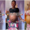 Heavily Pregnant Young Lady Reveals Why She Got Pregnant