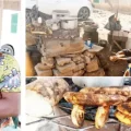 Nigerian woman trains nine children from roasted yam