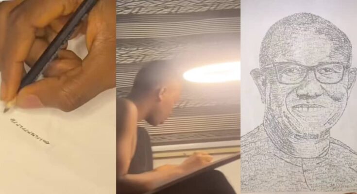 A young artist with TikTok handle @sawyerdaniel has surprised many with his amazing artistic talent. | Ikejabird.com