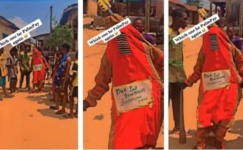 Masquerade displays account details while dancing