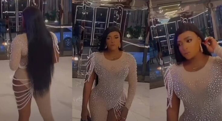 The dress is not dressing: Okoro Blessing wears a dress for her date night fans reacts :ikejabird.com