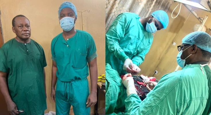 This is awesome: Father and son saved a life in the surgery room ;ikejabird.com