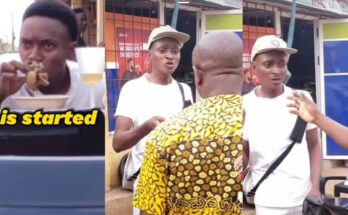 This kopa na thief : Corper refuses to pay for his food:ikejabird.com