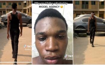 Ara agbala upcoming model - Young man cries