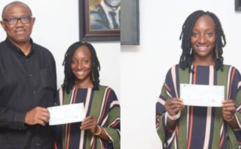 The mark of a great leader: Mr Peter Obi buys an oven for a young lady to start her own business. : ikejabird.com