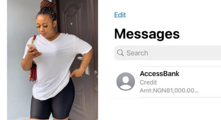 You get luck oo: Lady Receives N81K From Stranger For Being too Fine.: ikejabird.com
