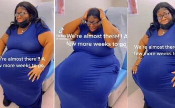 Plus sized woman bears pregnancy to full term despite pains