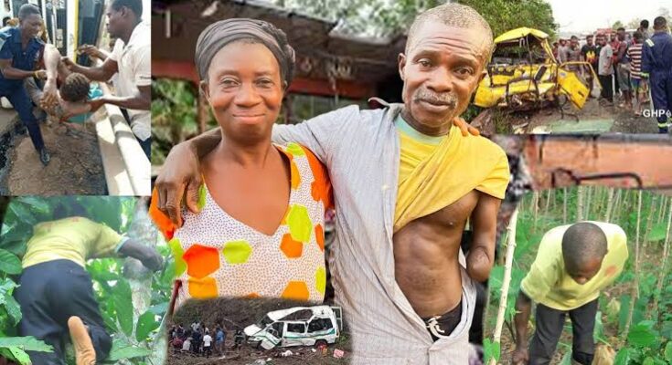 Meet the successful cocoa farmer who has no arms