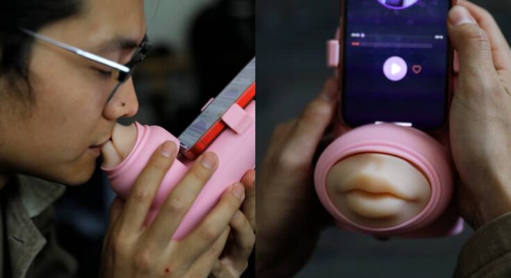 Kissing made easy: Chinese company invents machine to help with long distance kissing | ikejabird.com