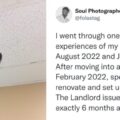 Man shares ordeal with his landlord.