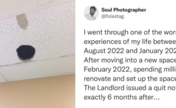 Man shares ordeal with his landlord.