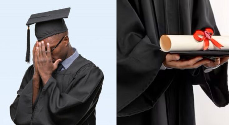 Man finds out he graduated from university with 2'1 not 2'2 after 5 years