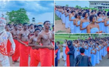 Scary induction photos of Theater arts students in Anambra state emerge | Ikejabird.com