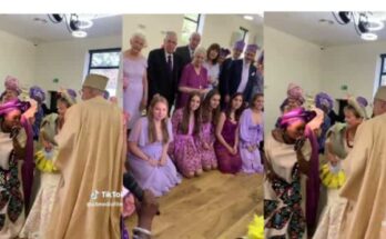 Oyinbo people rock Yoruba attire, dance to Fuji songs | Ikejabird.com