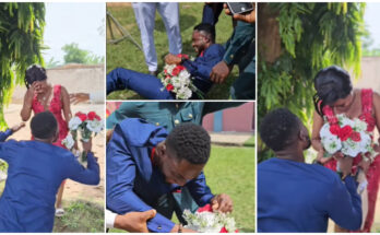 Friends force man to propose to his girlfriend |ikejabird.com