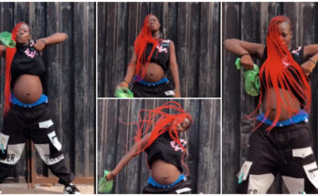 Pregnant lady vigorously dances |Ikejabird.com
