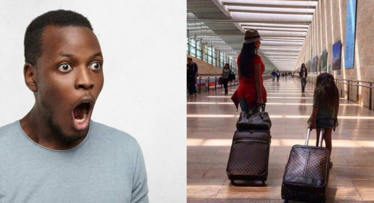 Fear women! Nigerian woman japa with 2 children without husband's consent | ikejabird.com