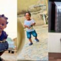 Picture of little boy who resembles late Ifeanyi, Davido's son gets people talking