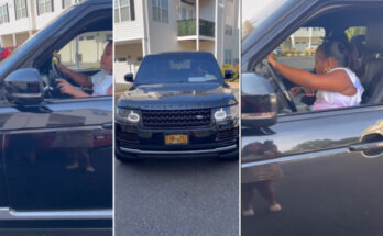 Grandparents cheer 10 year old granddaughter as she showcases driving skills | Ikejabird.com
