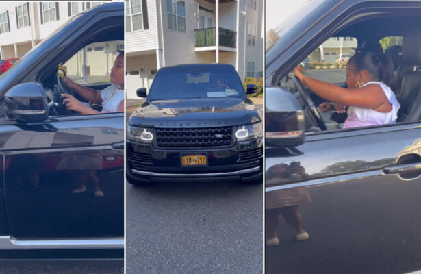 Grandparents cheer 10 year old granddaughter as she showcases driving skills | Ikejabird.com