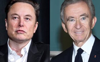 Hey brother Benard: Bernard Arnault has surpassed Elon Musk to become the world's richest person.;ikejabird.com