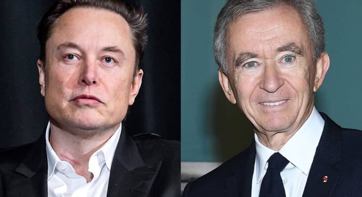 Hey brother Benard: Bernard Arnault has surpassed Elon Musk to become the world's richest person.;ikejabird.com