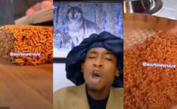 Jollof bricks: Oyinbo turns Nigerian jollof rice to brick :ikejabird.com