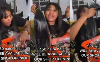 You snooze you loose: Nigerian lady sells hair for a very cheap price | Ikejabird.com