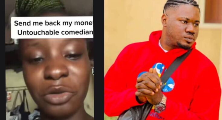 Give me my money back: Young mother calls out Untouchable comedy for taking her money:ikejabird.com