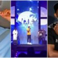 Netizens react as Peter Okoye surprises physically challenged up-coming comedian