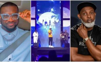 Netizens react as Peter Okoye surprises physically challenged up-coming comedian