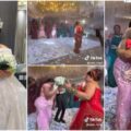 Bride refuses to throw flower, honours single elder sister instead in emotional video
