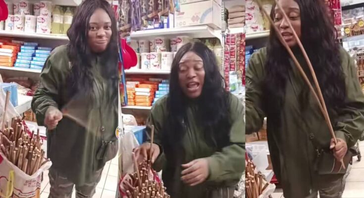 African Remote control: Nigerian woman shocked to see can selling fast America | ikejabird.com
