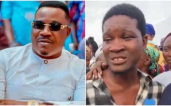I know I offended him, he should forgive me wherever he is - Murphy Afolabi’s son weeps at his funeral | Ikejabird.com