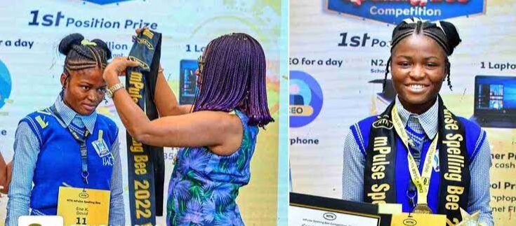 15-year-old Nigerian girl who won MTN spelling bee competition, becomes CEO for one day | Ikejabird.com