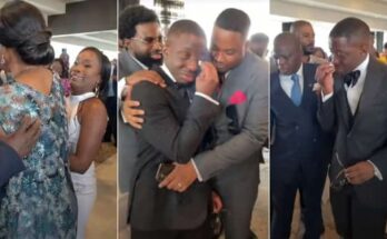 Emotional groom weeps uncontrollably during wedding ceremony | Ikejabird.com