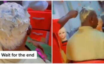 Lady loses most of her hair after dye treatment | Ikejabird.com