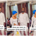 Nigerian bride calls husband beautiful names |Ikejabird.com
