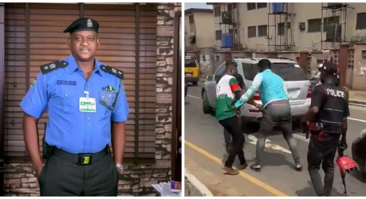 Na only u get sense: Nigerian Police PRO demands identity of Agege police officers over extortion