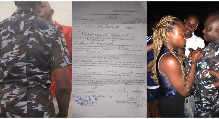 Una don start again: Lady remanded in Kirikiri over assault on Police in Lagos