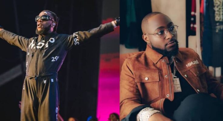 Over dem all: Burna Boy's single beats Davido's unavailable, ranks #1 on iTunes music