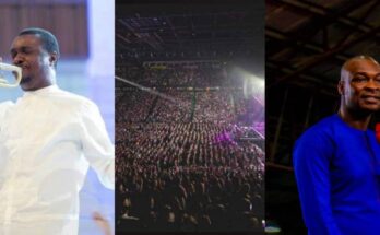 This is not Davido or Machala concert: Netizens react to massive crowd at the apostolic visitation UK