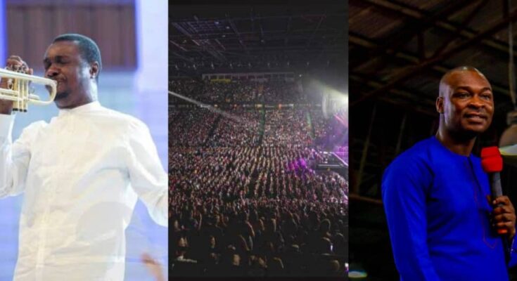 This is not Davido or Machala concert: Netizens react to massive crowd at the apostolic visitation UK